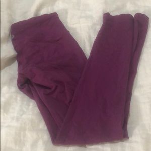 Purple 90 degree leggings